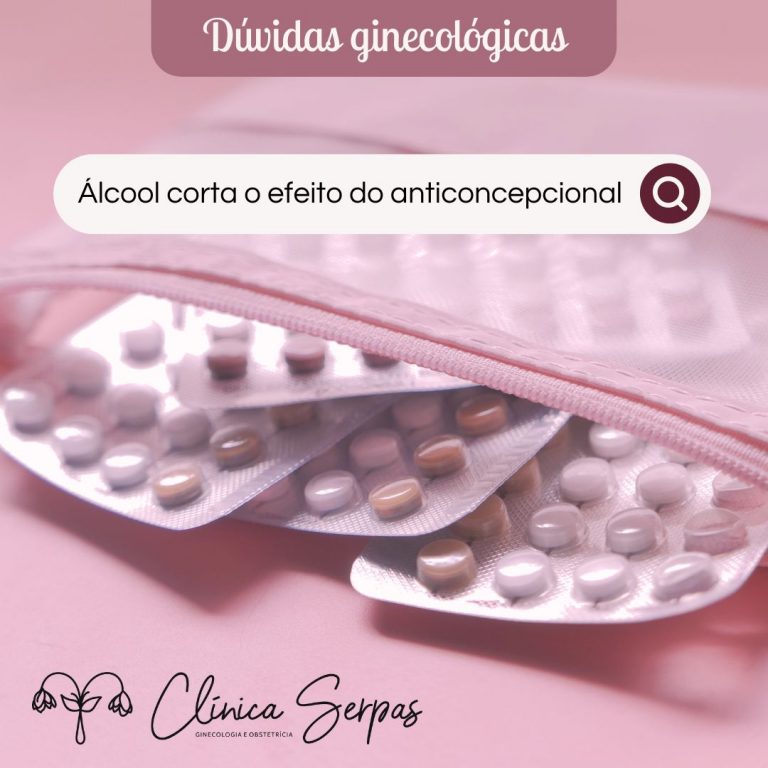 Álcool corta o efeito do anticoncepcional? - Clínica Serpas